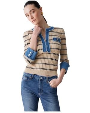 Liu Jo Truien & Vesten ,Round-Neck Truien - Blauw