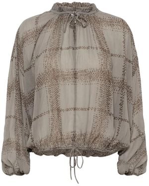 Karen By Simonsen Easton Blouse - Grijs