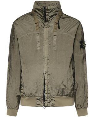 Stone Island Light Jackets - Green