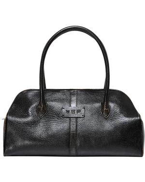 V S P Juline Ledertasche - Schwarz
