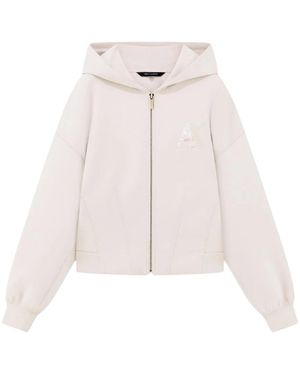 ARMANI EXCHANGE Hoodies & Sweatvesten ,Polyester Zip-Through Hoodie - Roze