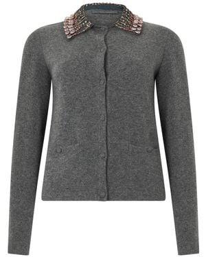 Alberta Ferretti Cardigans - Grigio