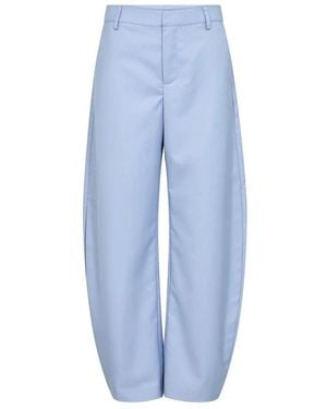 co'couture Broeken ,Blauw ,Wijde Broeken