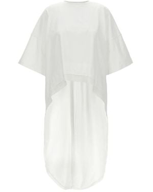 DI.LA3 PARI' Overhemden ,Wit ,Katoen Coda T-Shirt
