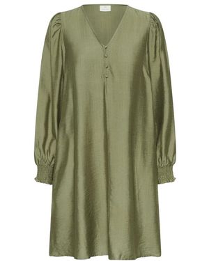 Kaffe Short Dresses - Vert