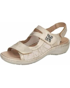 Remonte Comfort Sandalen Voor - Naturel