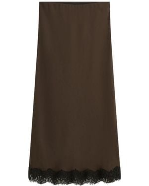 Summum Midi Skirts - Marrón