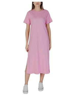 B.Young Midi Dresses - Pink