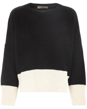 Akep Round-Neck Knitwear - Negro