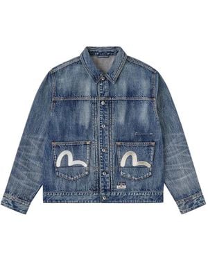 Evisu Denim Jackets - Blu