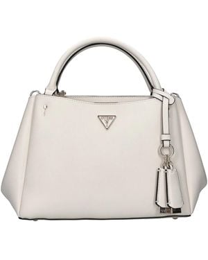 Guess Talent Multi Comp Satchel - Weiß