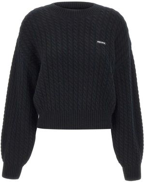 ROTATE BIRGER CHRISTENSEN Round-Neck Knitwear - Black