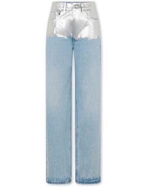 Rabanne Baggy Denim Jeans - Blauw
