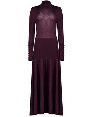 Rabanne Knitted Dresses - Violet
