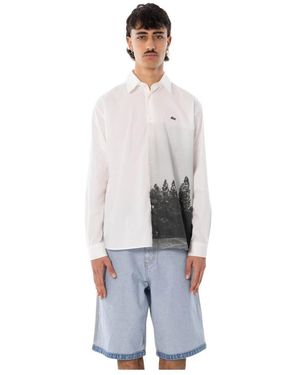 Lacoste Casual Shirts - Grau