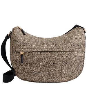 Borbonese B-Club Luna Bag Medium - Grau