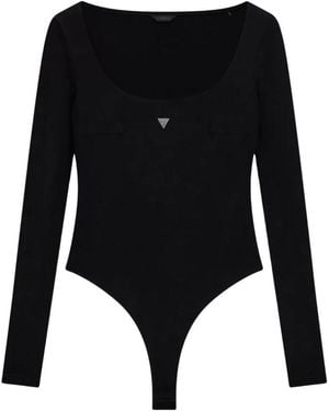 Guess Tops ,Zwart ,Larissa Body