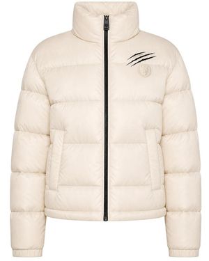 Philipp Plein Fitness ,Helsinki Puffer Jas - Naturel