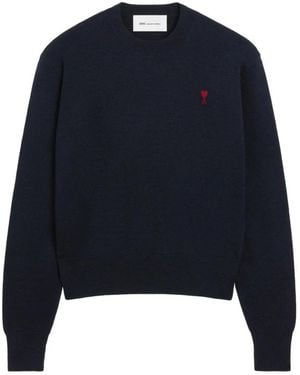 Ami Paris Sweatshirts - Azul