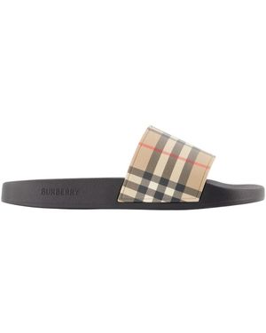 Burberry Sliders - Multicolor