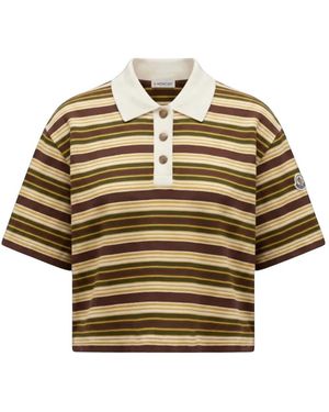 Moncler Short Sleeve Shirts - Mettallic