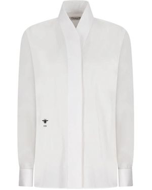 Dior Overhemden ,Wit ,Katoen Blouse