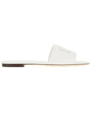 Dolce & Gabbana Sliders - White
