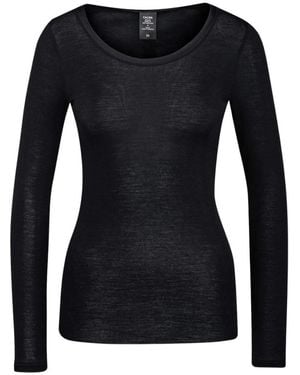 CALIDA Long Sleeve Tops - Black