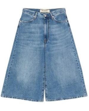 Roy Rogers Denim Shorts - Blu
