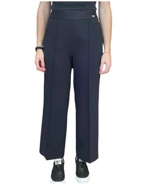 Cambio Wide Trousers - Blue