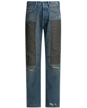 Acne Studios Straight Jeans - Azul