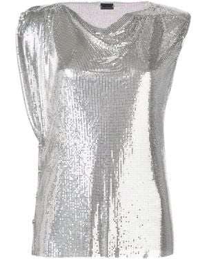 Rabanne Disco Top - Grau