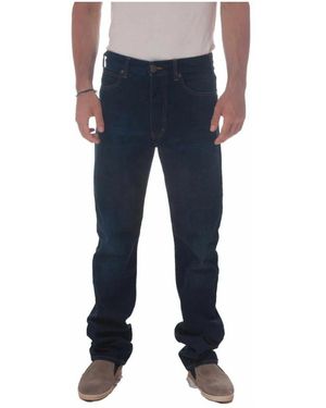 Armani Jeans Straight Fit Jeans - Blue