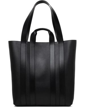 Lanvin Schwarze Ballade North South Tote Tasche