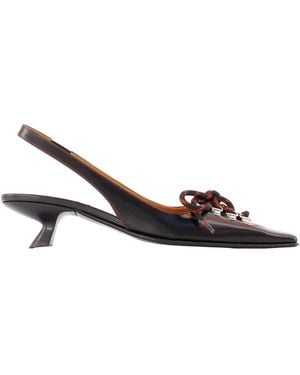 Marni Court Shoes - Brown
