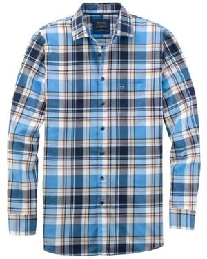 Olymp Marineblaues Herren Unterhemd