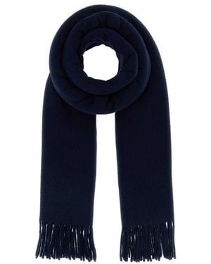 Maison Kitsuné Winter Scarves - Blue