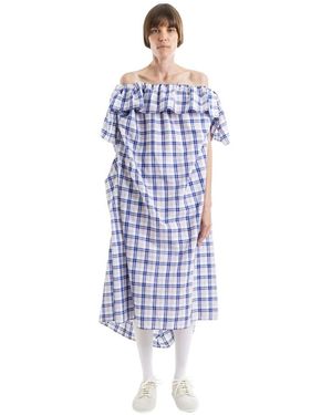 Sofie D'Hoore Kleedjes ,Blauw ,Katoen Dolabella Midi Jurk