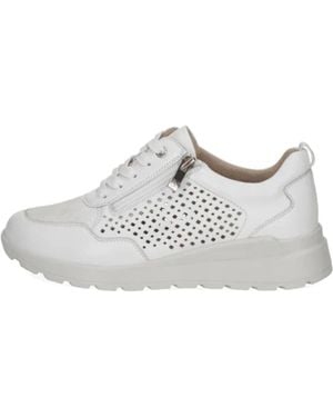 Caprice Fashion Sneakers - Wit