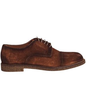 Flécs Schoenen ,Bruin ,Leer B412 2Crosta Farro