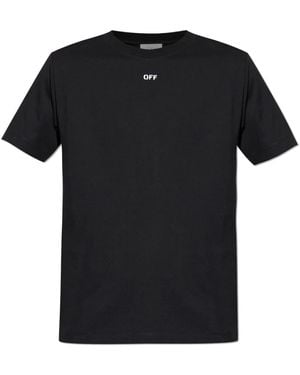 Off-White c/o Virgil Abloh T-Shirts - Zwart
