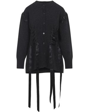 Simone Rocha Cardigans - Negro
