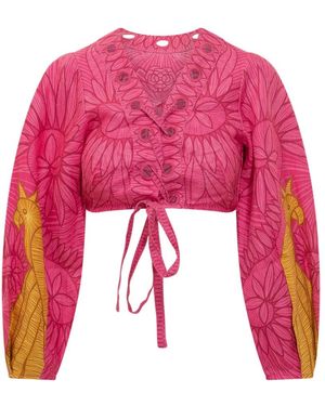 FARM Rio Blouses - Pink