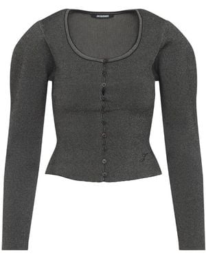 Jacquemus Sera Cardigan - Grau