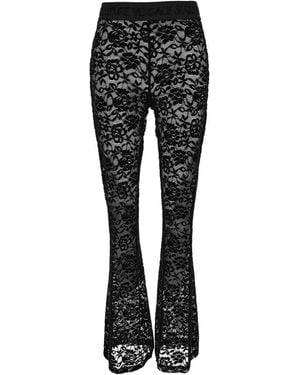 Versace Wide Trousers - Nero