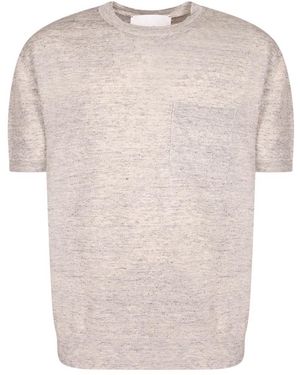 Amaranto Round-Neck Knitwear - Natural