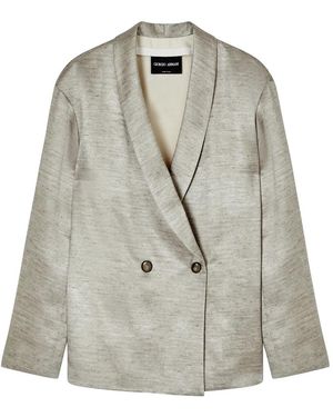 Giorgio Armani Mojave Desert Giacca - Grijs