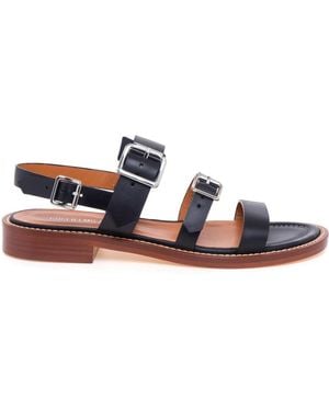 Guglielmo Rotta Flat Sandals - Blue