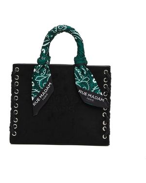 Rue Madam Tote Bags - Black