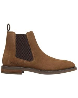 Clarks Chelsea Boots - Marrón